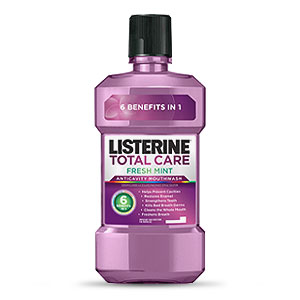 Listerine Total Care Anticavity Mouthwash - Fresh Mint - 1L